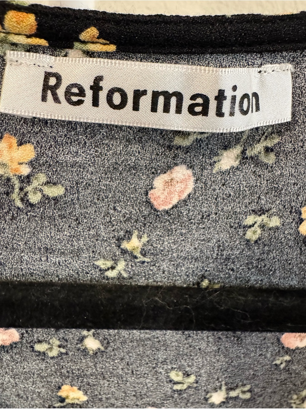 Reformation | Locklin Black
Floral Button Down Midi Dress
-Boho Chic Western - Picture 7 of 10